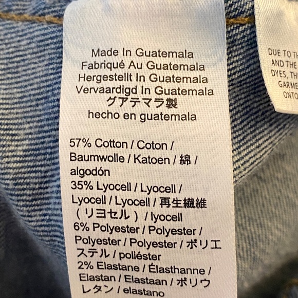 Madewell 10" High Rise Skinny Exposed Button Fly Size 31 - Picture 10 of 15